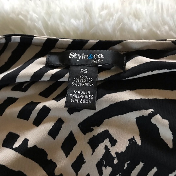 Style & Co Ruched Tops - Picture 4 of 6